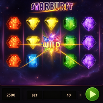Rabona Casino - Starburst Slot Game - NetEnt Classic