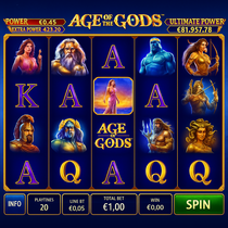 Rabona Casino - Age of the Gods Slot - Mythological Jackpot